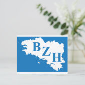 Bretagne Postkarte (Stehend Vorderseite)