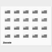 Bretagne Runder Aufkleber (Blatt)