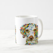 Bretagne Spaniel 11 oz. Tasse (VorderseiteRechts)
