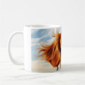 Bretagne spaniel in Car Window Kaffeetasse (Links)