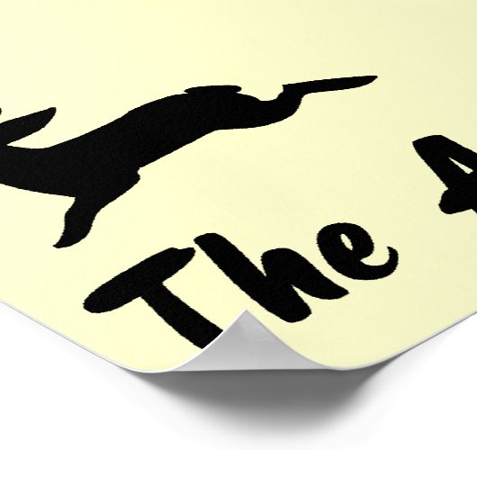 Bretagne Spaniel und Falconry Poster (Ecke)