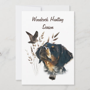 Bretagne Spanisch und Holzcock Einladung