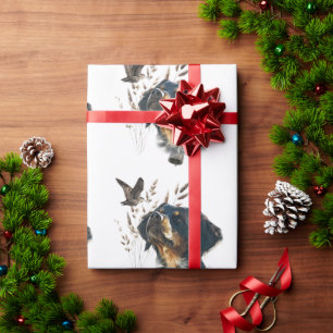 Bretagne Spanisch und Holzcock Geschenkpapier