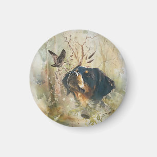 Bretagne Spanisch und Holzcock Magnet