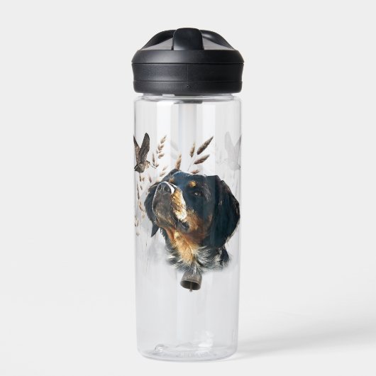 Bretagne Spanisch und Holzcock Trinkflasche (Vorderseite)