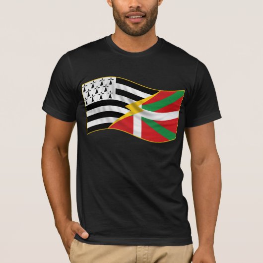 Bretagne und baskisches Shirt (Vorderseite)