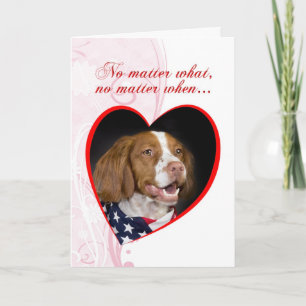 Bretagne-Valentinsgruß-Karte Feiertagskarte