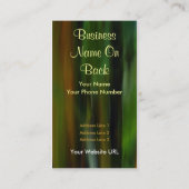 Bretagne-Visitenkarte Visitenkarte (Rückseite)