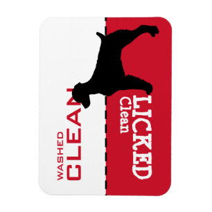 Bretagnespaniel-geleckter sauberer magnet