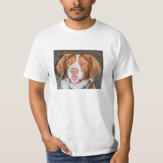 BRETAGNESPANIEL, guter Junge, Herr, bezaubernd T-Shirt (Vorderseite)
