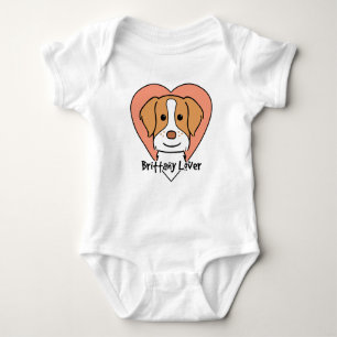 Bretagnespaniel-Liebhaber Baby Strampler