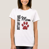 Bretagnespaniel-Mama 2 T-Shirt (Vorderseite)