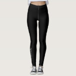 Brethe Lettering Alle schwarzen Leggings<br><div class="desc">Breathe Black Leggings für den täglichen Gebrauch oder Workout. Unten rechts hat das Wort "Breathe".</div>