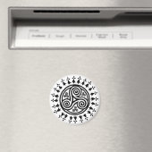 Breton triskel & hermine magnet (In Situ (Geschirrspüler))