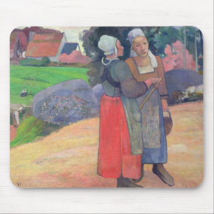 Bretone-Bauern Paul Gauguins , 1894 Mousepad