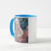 Bretone-Bauern Paul Gauguins |, 1894 (Öl auf canva Tasse (Vorderseite Links)