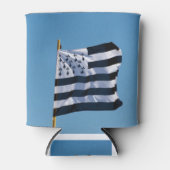 Bretonische Flagge Dosenkühler (Vorderseite)