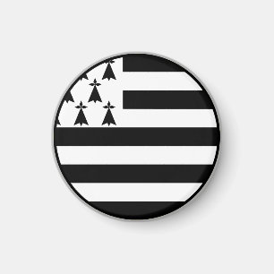 Bretonische Flagge Magnet