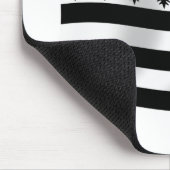 Bretonische Flagge-Mauspad Mousepad (Ecke)