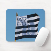 Bretonische Flagge Mousepad (Mit Mouse)