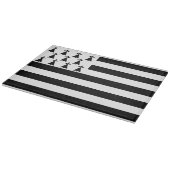 bretonische Flagge Schneidebrett (Ecke)