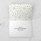 Bretonische Weihnachts- und Neujahrskarte Karte (Innenseite)