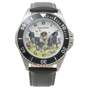 Bretonischer Spaniel Armbanduhr