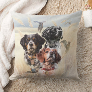 Bretonischer Spaniel Kissen
