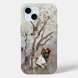 Bretonischer Spaniel, Leidenschaft für Vögel Case-Mate iPhone Hülle