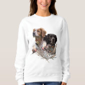 Bretonischer Spaniel Sweatshirt (Vorderseite)
