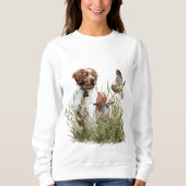 Bretonischer Spaniel Sweatshirt (Vorderseite)