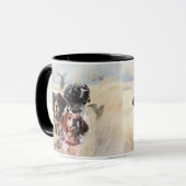 Bretonischer Spaniel Tasse (Vorderseite Links)