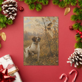 Bretonischer Spaniel – Waldschnepfenjagd Kunst Acryleinladungen