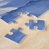 Bretonischer Spaniel Weihnachtsboot Urlaub Puzzle (Seite)