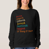 Brett& Edgar& Gillbert& Dorsey& Desmond& Reggie Sweatshirt (Vorderseite)