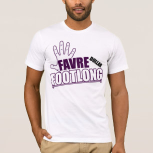 Brett Favre-Dollarfootlong-Wikinger-Ausgabe T-Shirt