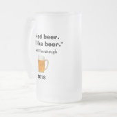 Brett Kavanaugh Supreme Court I Liked Ber Mattglas Bierglas (Vorderseite Links)