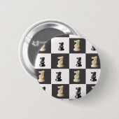 Brett König-Schach Button (Vorne & Hinten)
