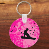 Brett mit Vögeln. Schlüsselanhänger (Vorderseite)