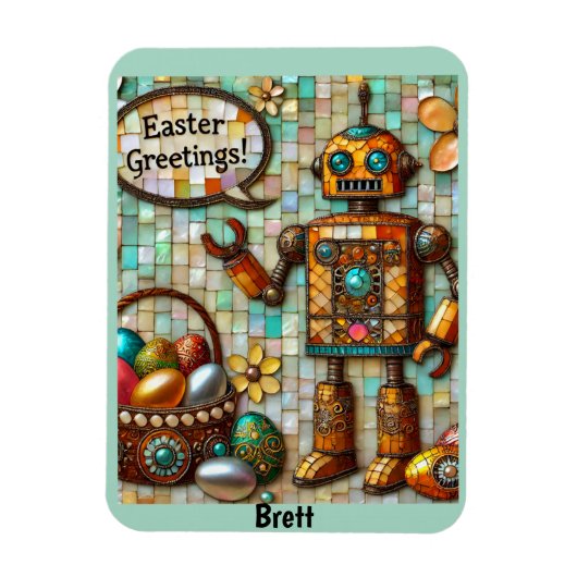 BRETT ~ ÖSTLICHE GREETINGS ~ MAGNET (Vertikal)