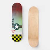 Brett P-51 Skateboard (Vorderseite)