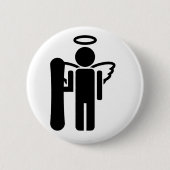 Brettengel. Button (Vorderseite)