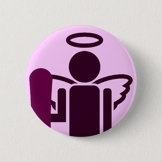 Brettengel. Button (Vorderseite)