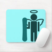 Brettengel. Mousepad (Mit Mouse)