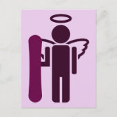 Brettengel. Postkarte (Vorderseite)