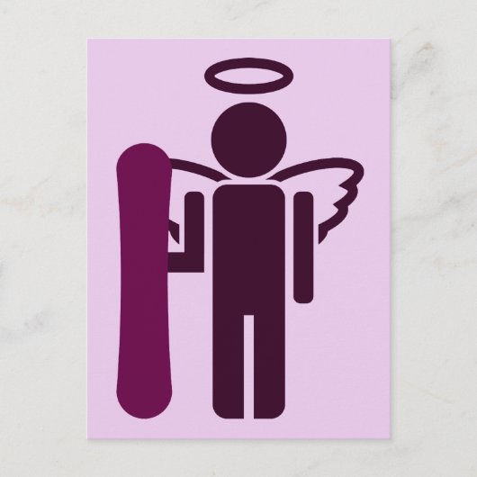 Brettengel. Postkarte (Vorderseite)