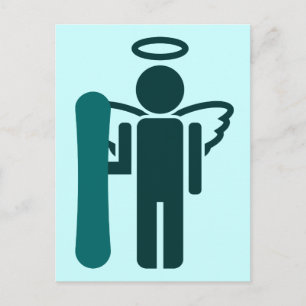 Brettengel. Postkarte