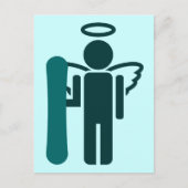 Brettengel. Postkarte (Vorderseite)