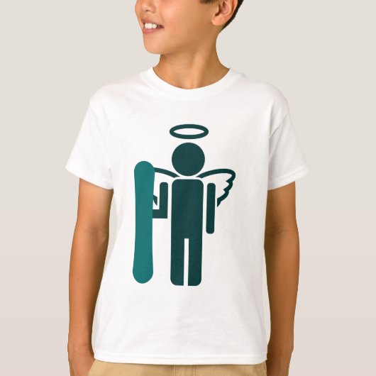 Brettengel. T-Shirt (Vorderseite)