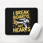Bretter brechen, nicht Herzen, Training Sparring Mousepad (Mit Mouse)